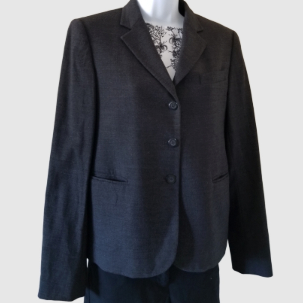 Express Charcoal wool blazer, sz 1/2
